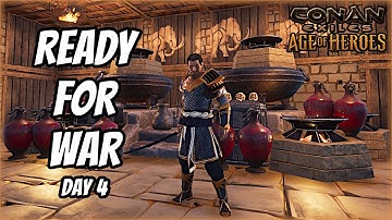 Preparing to Solo Raid TWO ALPHA Clans - Conan Exiles 2025