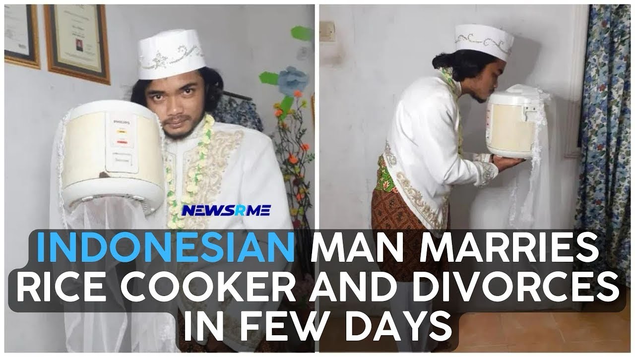 Blogger Rice Cooker Man This Man Man Married His Rice Cooker - YouTube