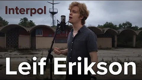 Interpol - Leif Erikson (Cover w/ Sheet Music)