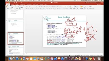 Operating system |  ch5 Synchronization - part 1