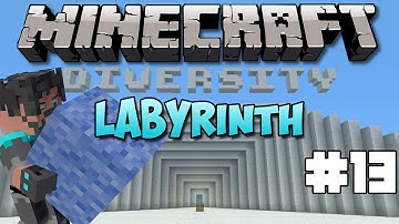 Minecraft : Diversity - Ep. 13 - LAVA MAZE (Labyrinth)