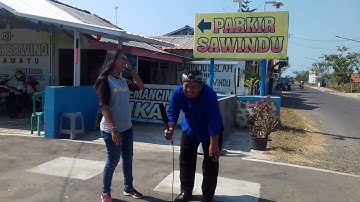 Pelantun Juragan Empang jalan jalan di Gombyang Sawindu