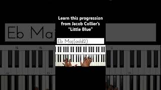Learn this progression from Jacob Collier’s new song “Little Blue” #jazz #piano #pianotutorial