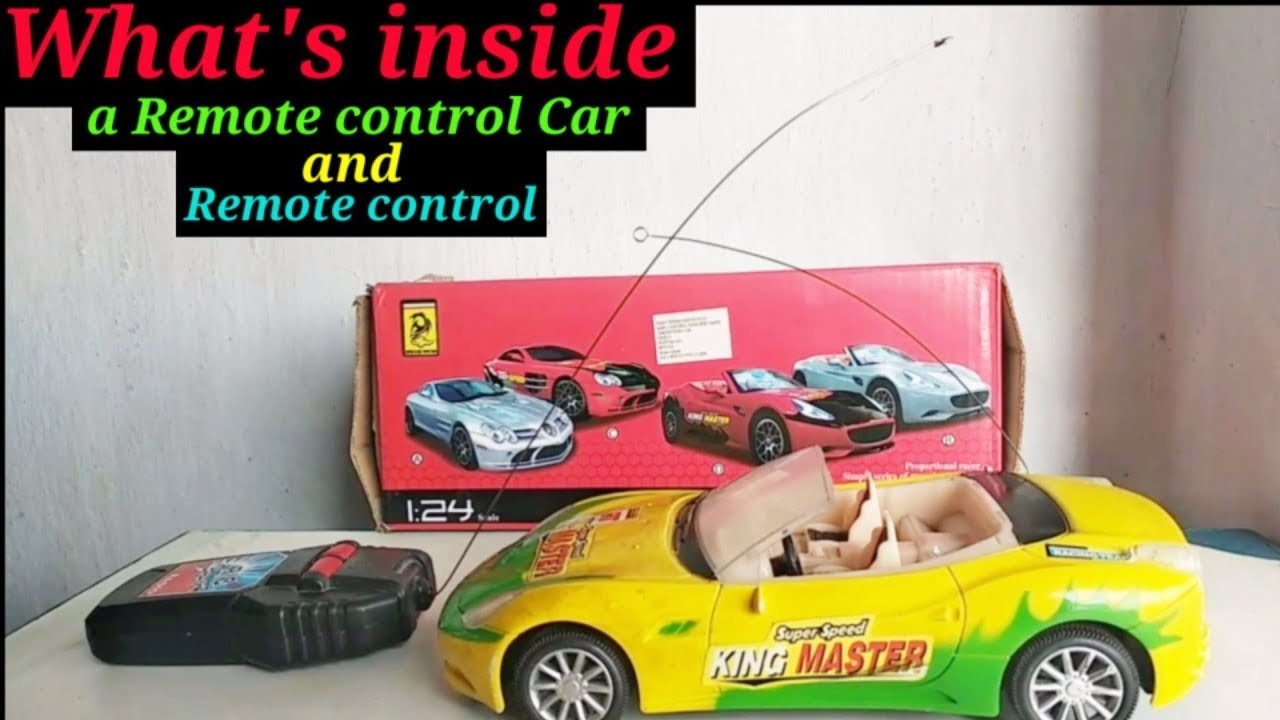 inside a remote control car