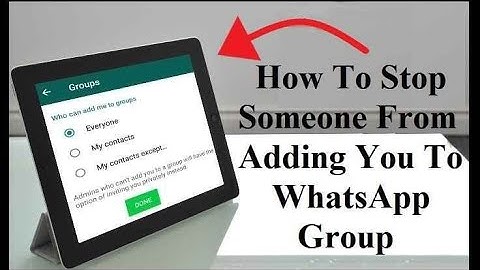 How to stop random unknown people from adding you to their WhatsApp groups