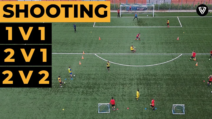 Fun Finishing Games | Shooting - 1V1 - 2V1 - 2V2 | Soccer Drills - Football Exercises
