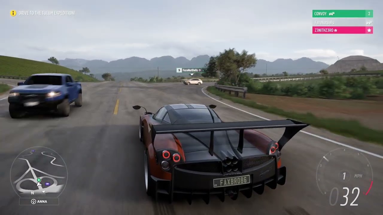 Playing with your friend who's new to Forza: