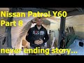 Nissan Patrol Y60 Part8. Dalej walczę z podłogą, rdzą .... never ending story