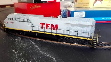 7 HO RTR AC4400CW CONSISTED, MATCHED & UPGRADED TO "F.T." ESU LOKSOUND