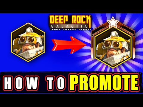 Video: ¿Cómo promocionar un personaje en el deep rock galáctico?