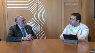 Manuel Reigosa, reitor da UVigo: "Gustaríame moito ser a primeira universidade galega cunha reitora"