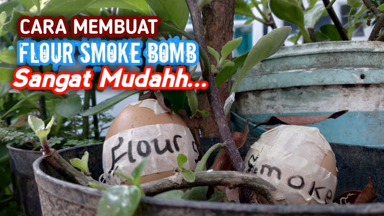 CARA MEMBUAT FLOUR SMOKE BOMB SURYA RAMADHAN YouTube