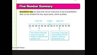 Course 3 L. 9-4 Descriptive Statistics