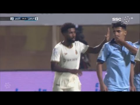 هدف سامي النجعي على الباطن النصر والباطن دوري روشن 2023 2022