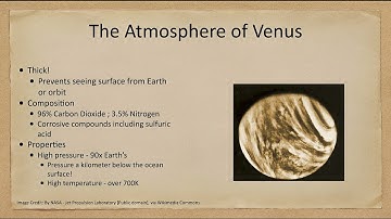 Lesson 10 - Lecture 3 - Venus: Atmosphere and Exploration - OpenStax Astronomy 2023