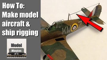 How to Stretch Sprue for Model Ship and Aircraft Rigging