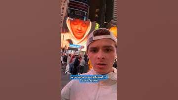 WHY AM I ON A BILLBOARD?