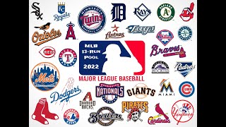 2022 MLB 13-RUN POOL DRAW