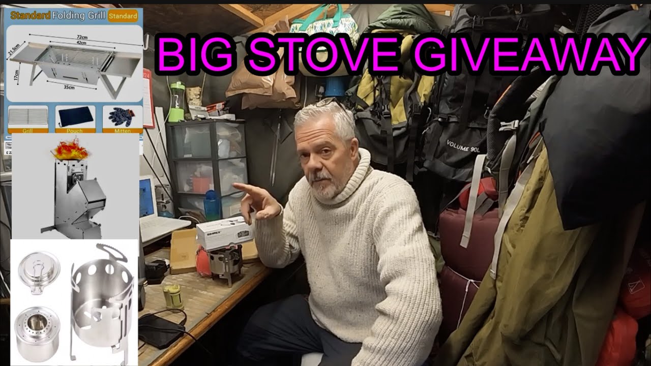 Big Stove Giveaway #stove #campingstove #giveaway - YouTube