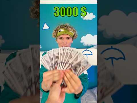 Squid Game! 🦑 Collect As Much Money As You Can Challenge 💰🔥