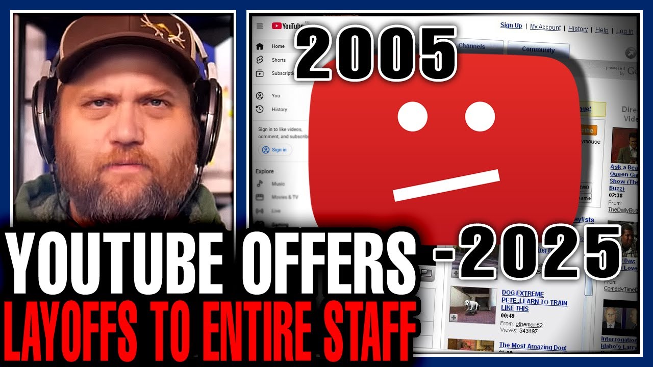 Youtube Collapses! All Staff Offered Buyouts Or Layoffs As AI Has Decimated Entire Platform!