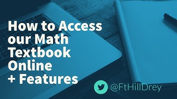How to Access our Math Textbook Online (Plus Features)