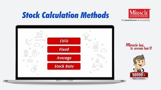 Stock Methodsstock Valuation Methods In Miracle Accounting Software