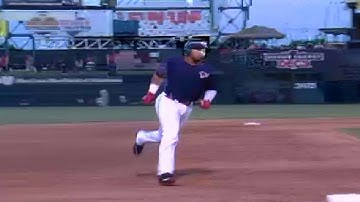 Jon Singleton hits his 11th homer for the RedHawks