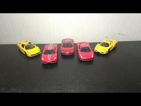 Мой АвтоПарк.FERRARI от Bburago.(2021).