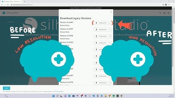 How to fix/change your low resolution/dpi images from silhouette cameo 4 version 4.5.