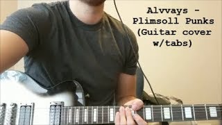 Alvvays - Plimsoll Punks (Guitar cover w/ tabs)
