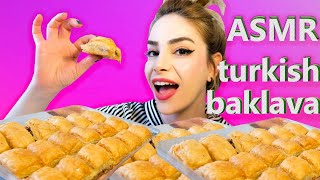 Cevi̇zli̇ Baklava Asmr Turkish Baklava Asmr Türkçe