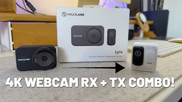 The Hollyland Lyra - 4K Webcam That Connects Wirelessly to the LARK A1 Mic!