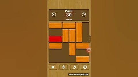 Unblock me Walkthrough level 30 beginner