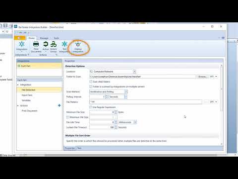 Print BarTender Documents using an Empty File Integration