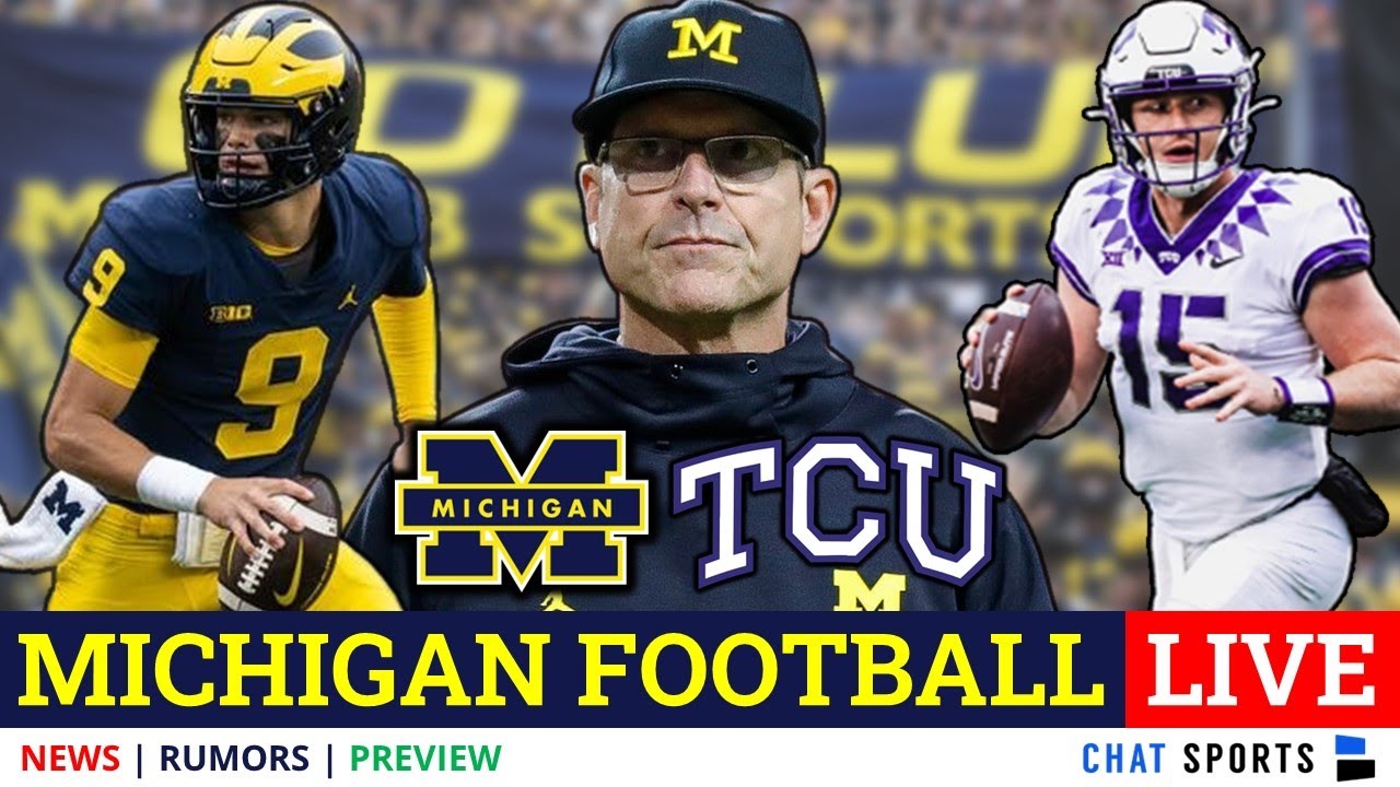Michigan Football vs TCU: Injury report, live Stream, TV channel and ...