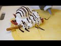 スマイリークレープ職人 イチゴバナナ生クリームチョコアイス japanese street food - creamy crepe compilationスマイリークレープ Smiley Crepes