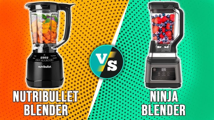 Ninja Nutri Ninja Pro vs Magic Bullet Kitchen Express Side-by-Side Blender  Comparison 