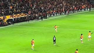 GALATASARAY 4-0 Alanyaspor Dries Mertens 1. Gol Tribün Çekim 25.11.2023 #gsvaln