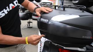 SHAD SH48 Top Case on BMW R1200RT