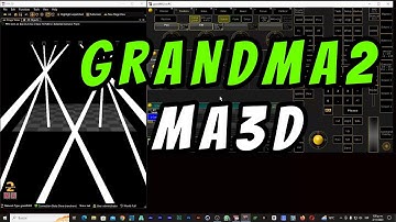 Grandma2 Tutorial Español - Conectar MA2 y MA3D