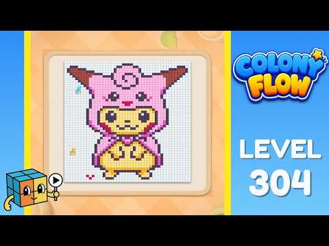 Colony Flow Level 304 Walkthrough Solution