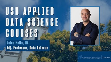 Jules Malin - USD Applied Data Science Courses