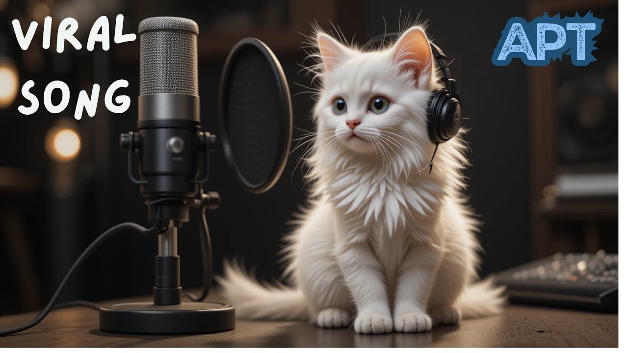 The Cutest Singing Cats You'll Ever See | Viral Song APT (Cat Parody ...