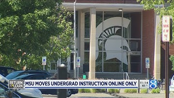 MSU moves undergrad instruction online only