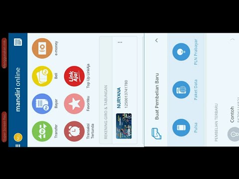 Video ini menjelaskan tentang Cara Beli Pulsa atau token Listrik Menggunakan HP via Mobile Banking B. 