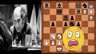Mikhail Tal sacrificing ALL his pieces – from pawn to queen!