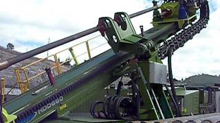 Gallagher HDD660 Drill Rig rod loader