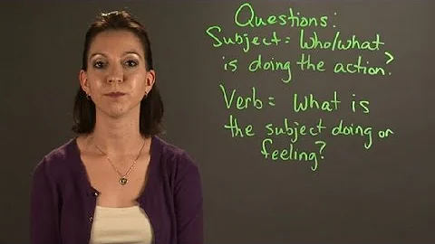Tricks for Identifying the Subject & Verbs of a Sentence : English & Grammar