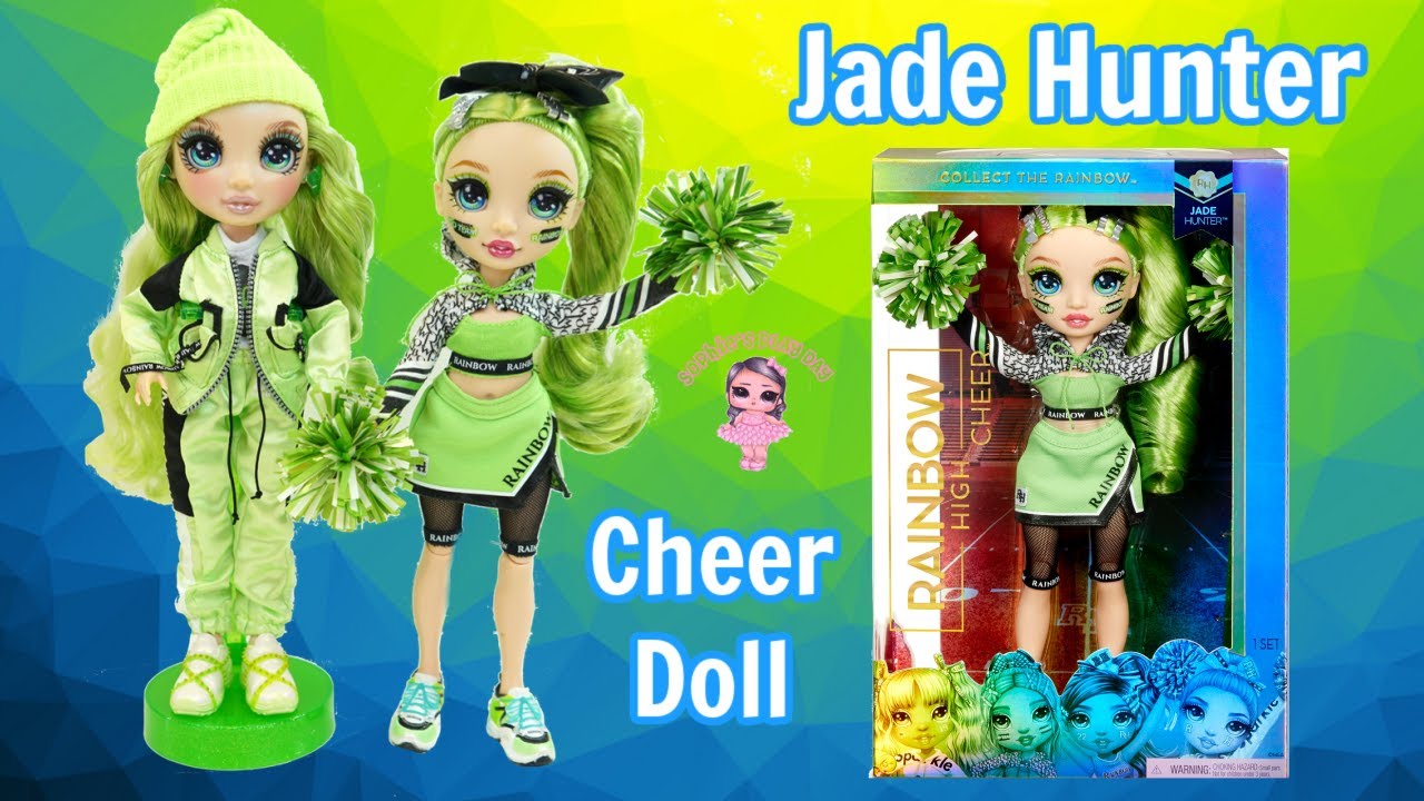 Rainbow High Cheer Doll Unboxing Jade Hunter 